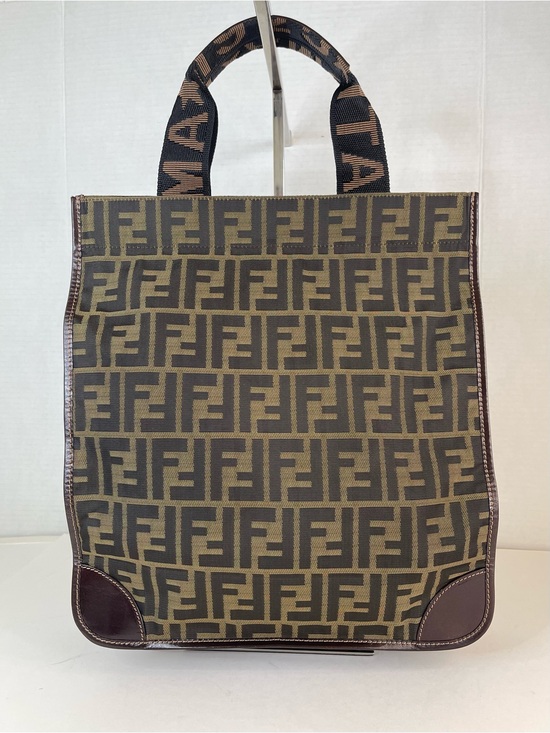 Fendi Handbags - Fendi  Zucca foldable tote bag